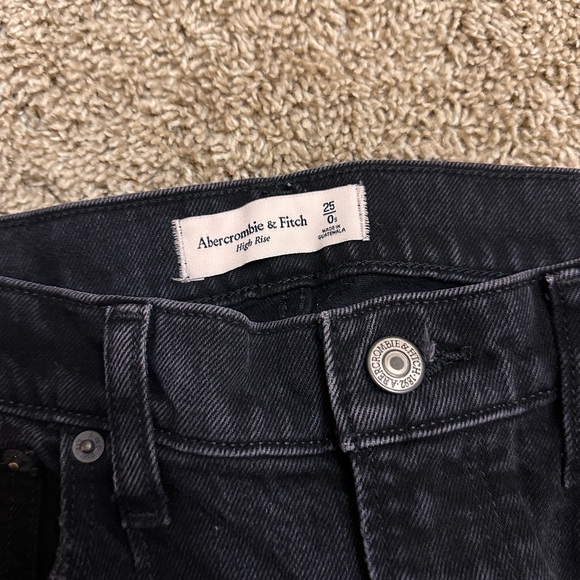 Abercrombie and Fitch black flared jeans - Picture 5 of 5